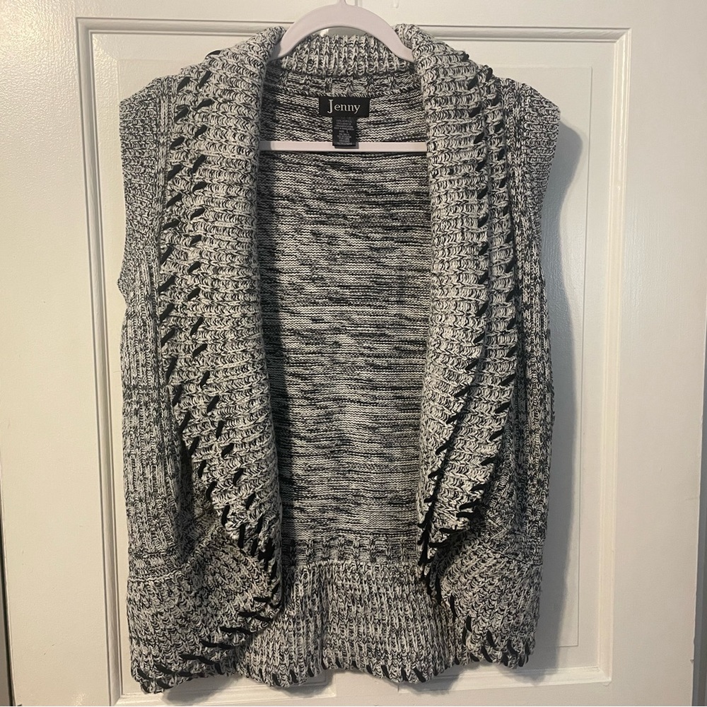 Large Jenny knit sweater vest